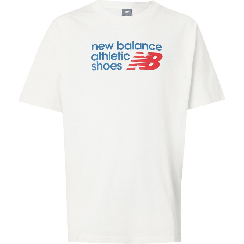 new balance Tričko krémová / tmavomodrá / červená 67178367