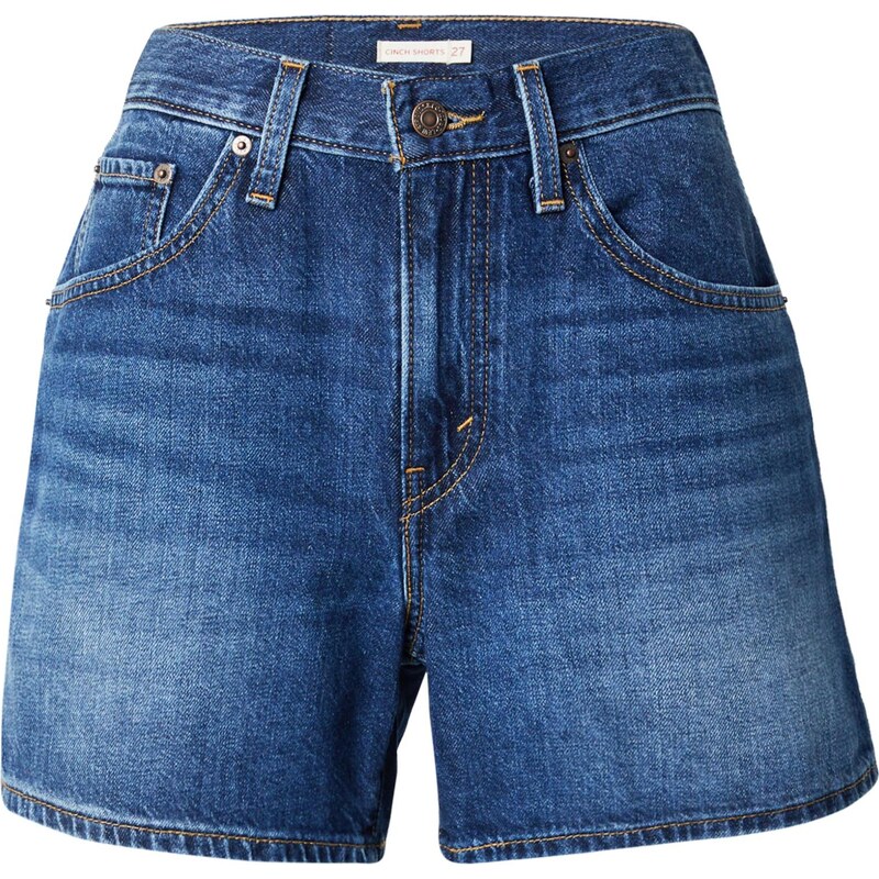 LEVIS Džínsy Cinch Mid-Thigh Shorts modrá denim 67178456