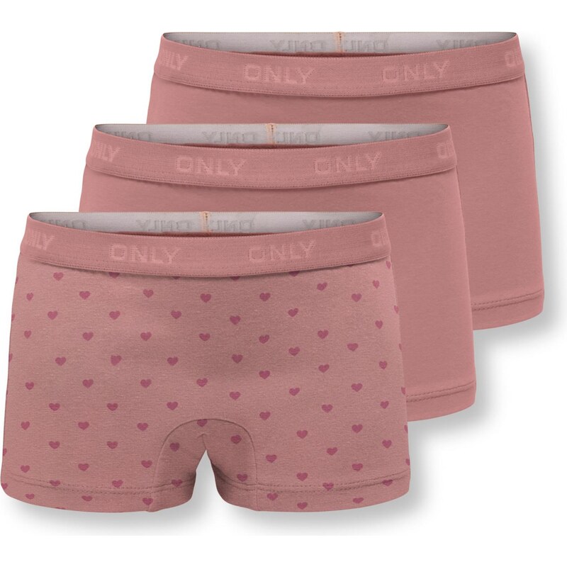 Only Mini Nohavičky KMGLOLA purpurová / eozín 67178551