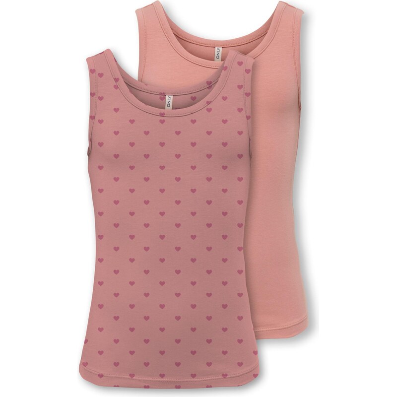 Only Mini Top KMGLOLA broskyňová / rosé 67178559