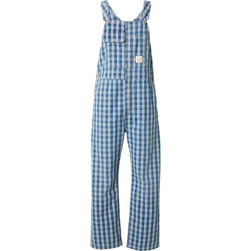 LEVIS Rifle na traky Loose Lightweight Overalls modrá denim / 67178560