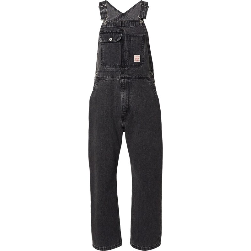LEVIS Rifle na traky Loose Overalls čierna 67178570