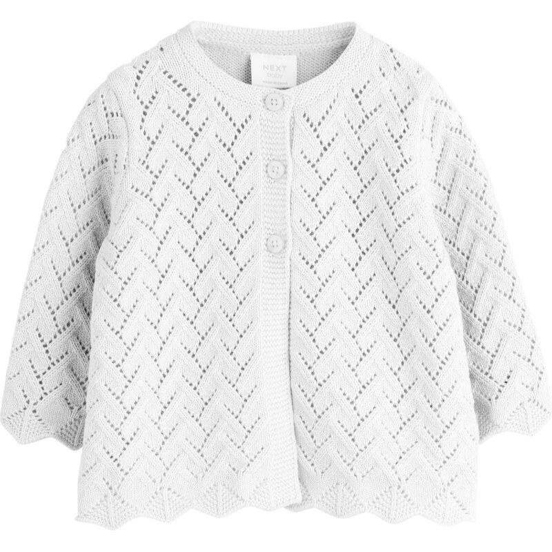 Next Kardigán biela 67178613