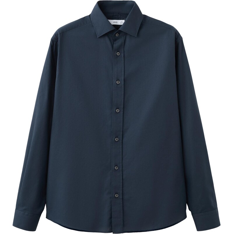 MANGO MAN Biznis košeľa Zeus námornícka modrá 67178660