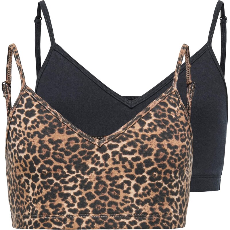 ONLY GIRLS Podprsenka KOGLOLA béžová / hnedá / čierna 67178701