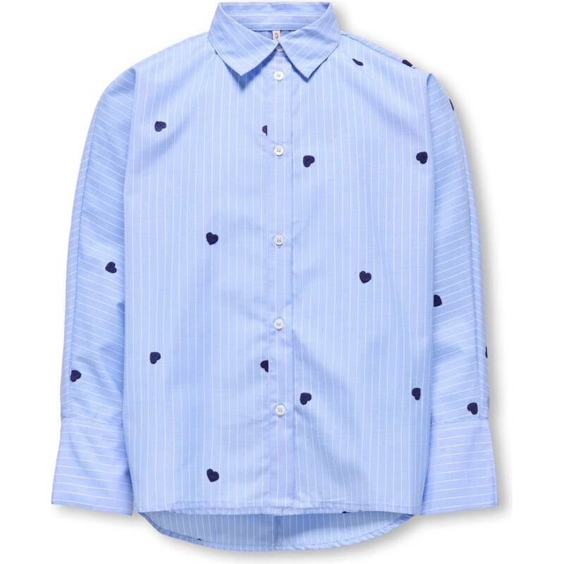 ONLY GIRLS Blúzka KOGNEW námornícka modrá / svetlomodrá / biela 67178714