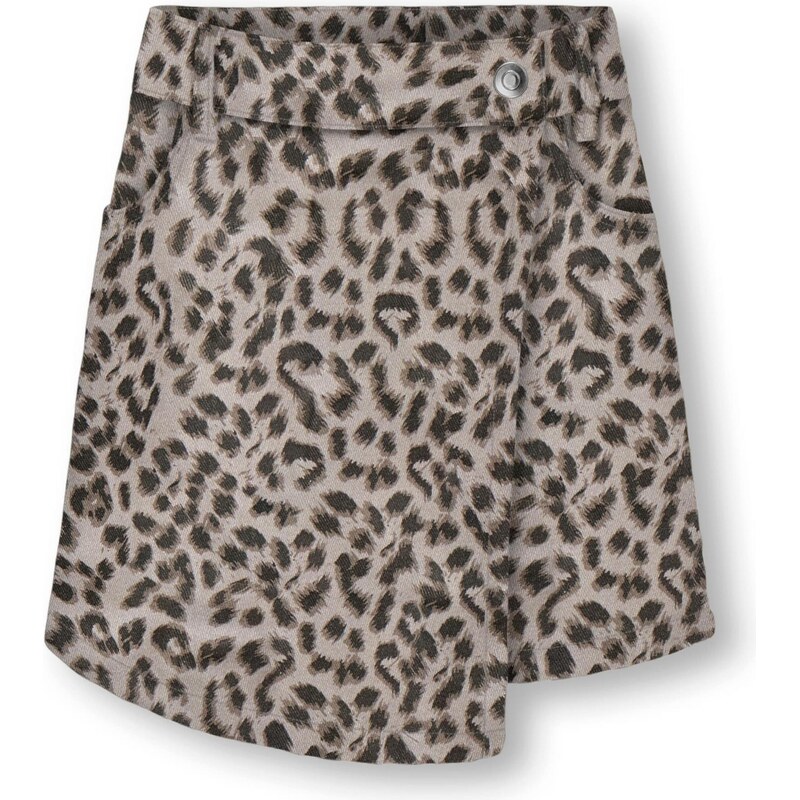 ONLY GIRLS Sukňa KOGANLIE-NAOMI tmavobéžová / čokoládová / čierna 67178702