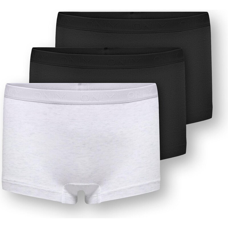 ONLY GIRLS Nohavičky KOGLOLA sivá melírovaná / čierna 67178719