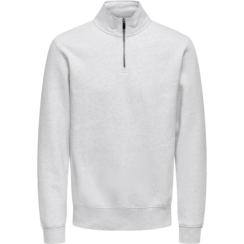Only & Sons Mikina Ceres svetlosivá 67178726