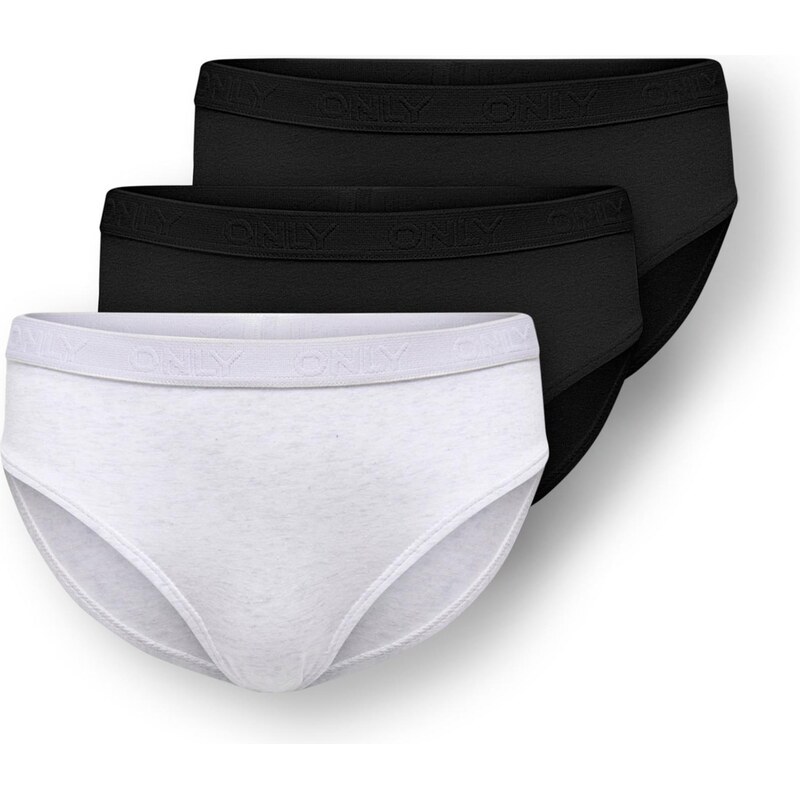 ONLY GIRLS Nohavičky KOGLOLA svetlosivá / čierna 67178720