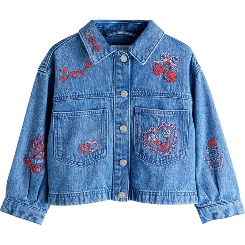 Next Prechodná bunda modrá / svetloružová / červená 67178731