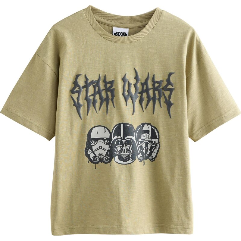 Next Tričko slonová kosť / olivová / čierna 67178732