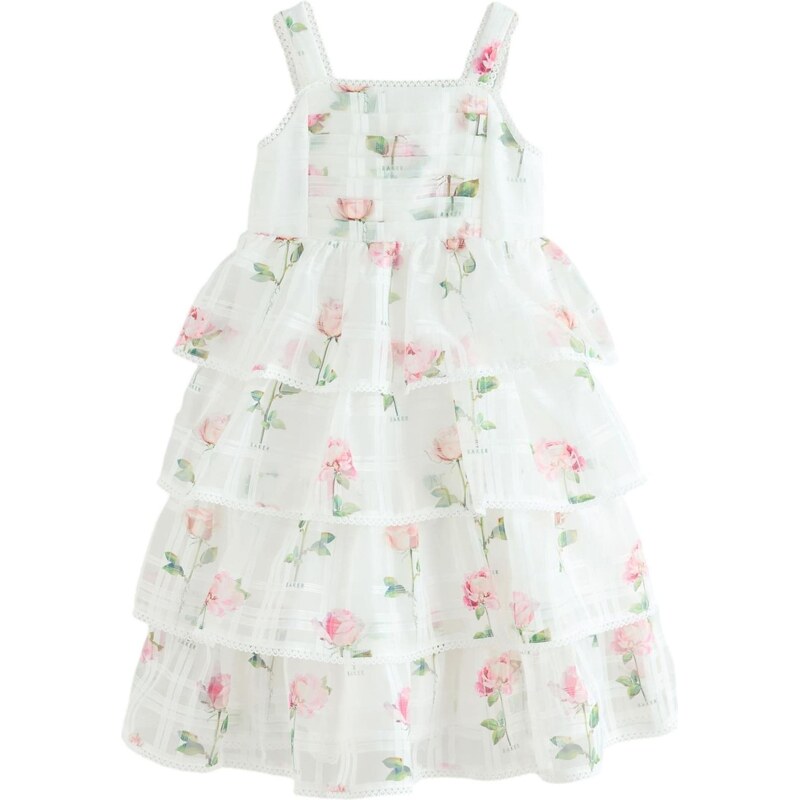 Baker by Ted Baker Šaty zelená / ružová / malinová / biela 67178769