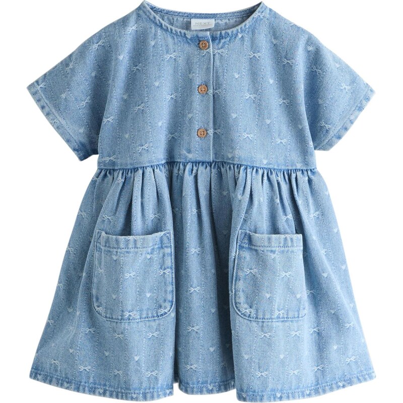 Next Šaty modrá denim 67178777