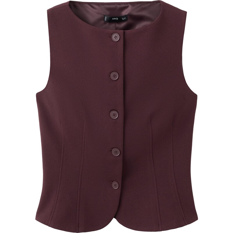 MANGO Vesta k obleku AVAY bordová 67178799