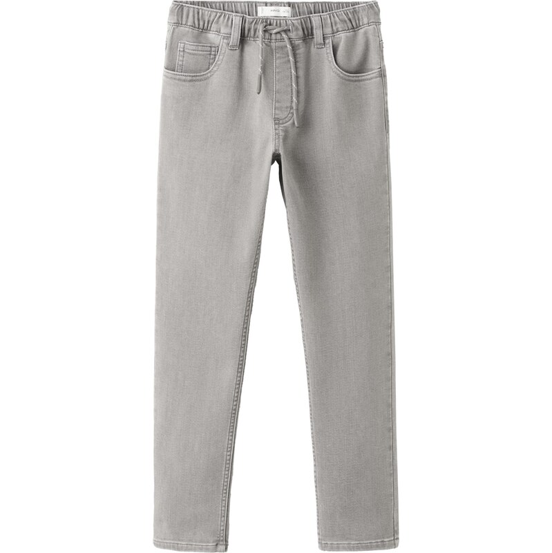 MANGO KIDS Džínsy COMFY svetlosivá 67178801