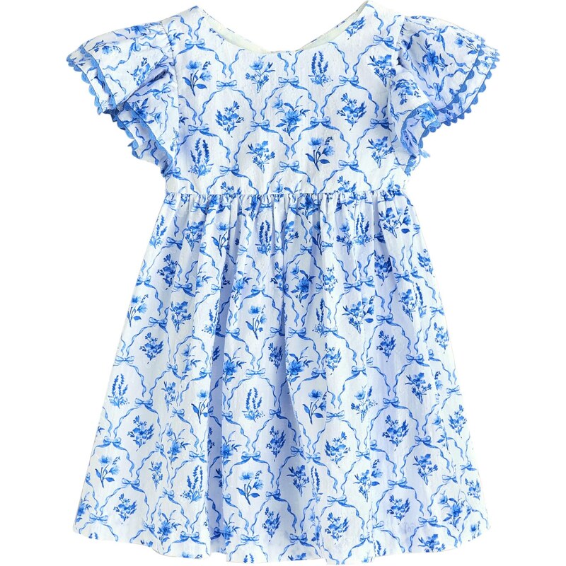 Next Šaty modrá / biela 67178845