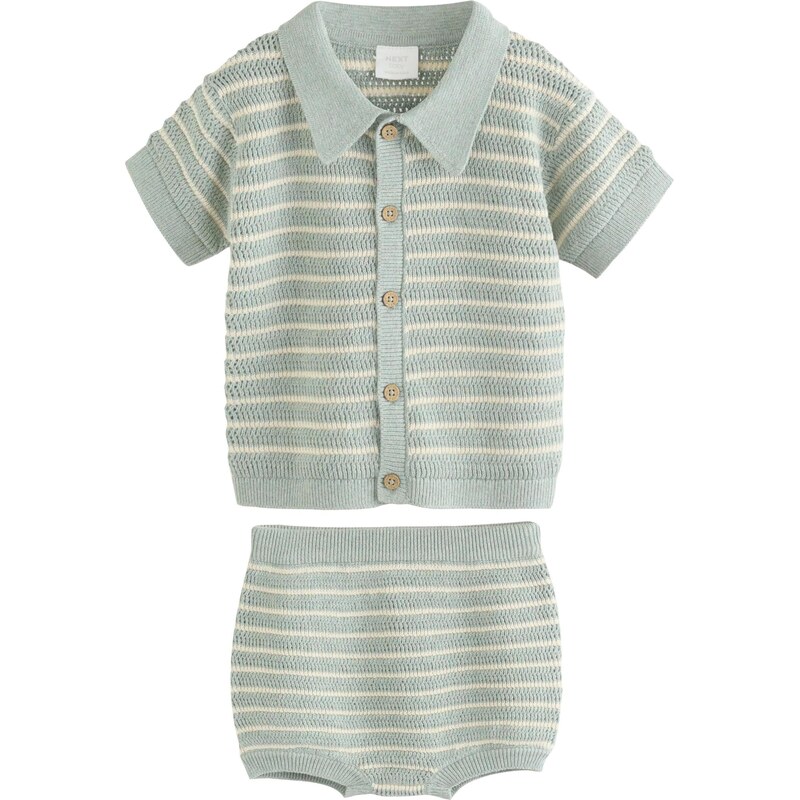 Next Set slonová kosť / zelená 67178850