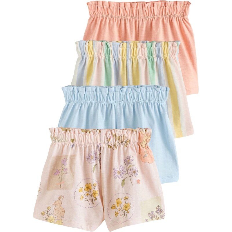 Next Nohavice svetlobéžová / modrá / svetlofialová / koralová / ružová 67178886