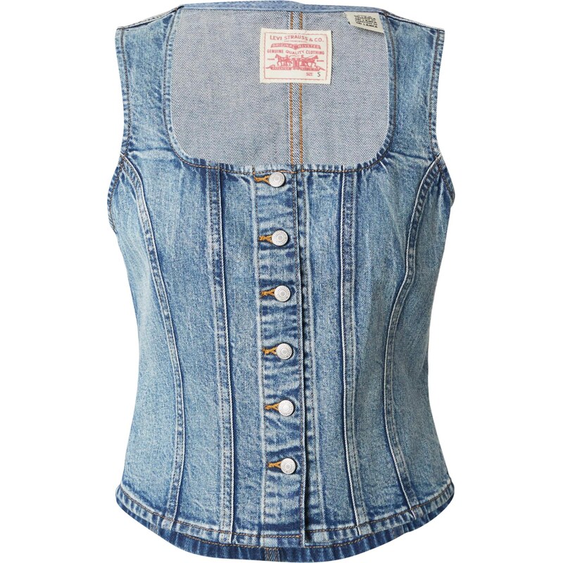 LEVIS Top Sculpted Top modrá denim 67178891