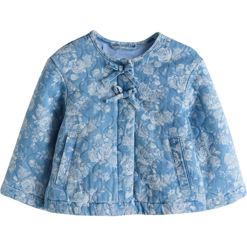 Next Prechodná bunda svetlomodrá / biela 67178905