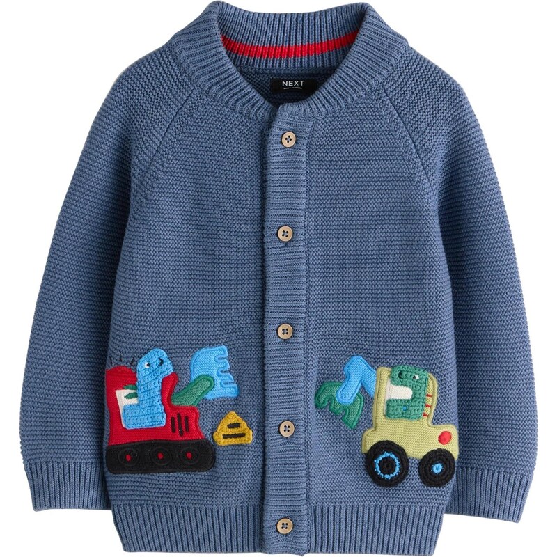 Next Kardigán modrá / žltá / červená 67178934