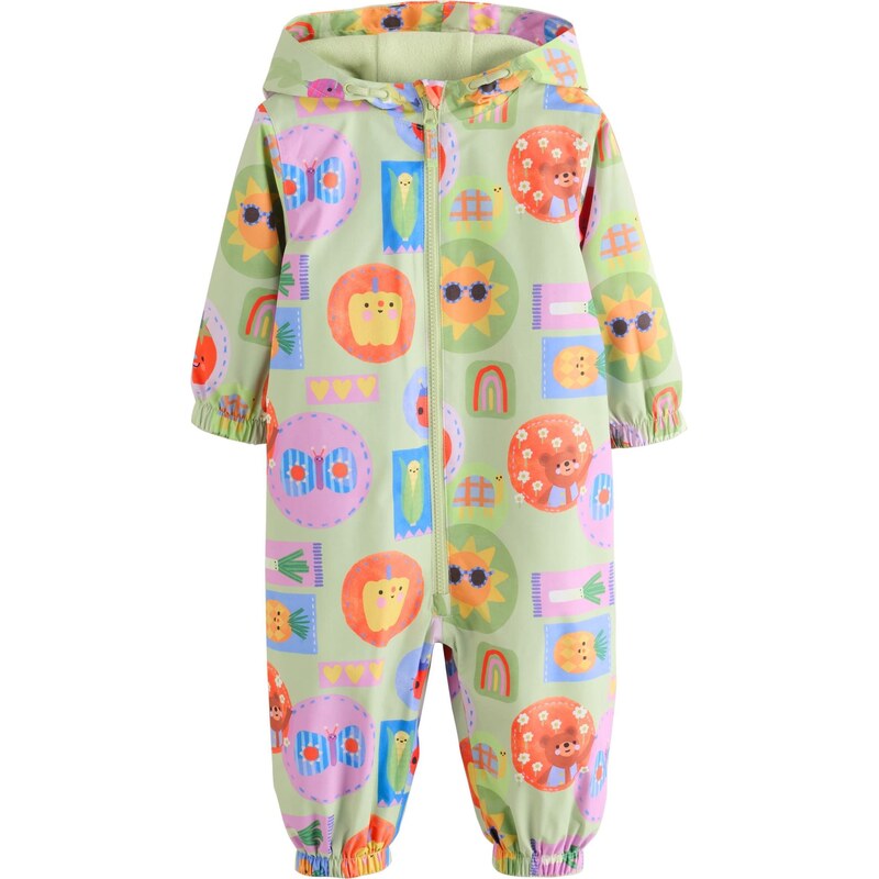 Next Overal modrá / kiwi / levanduľová / oranžová / červená 67178961