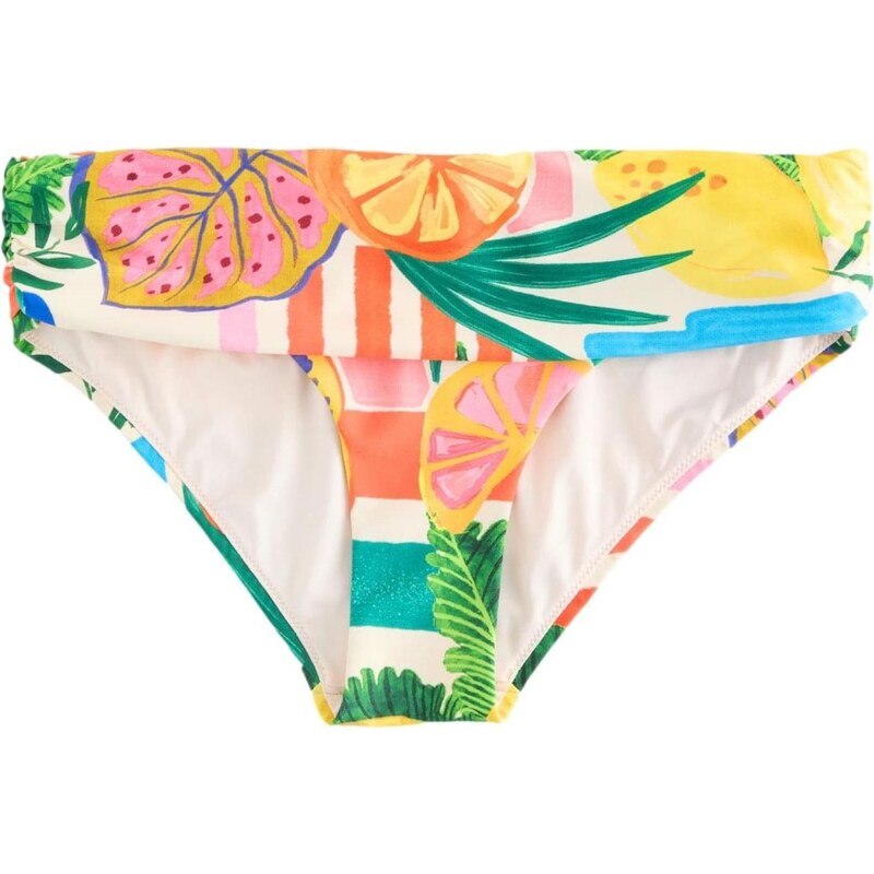 Next Bikinové nohavičky tyrkysová / homárová / ružová / šedobiela 67178975