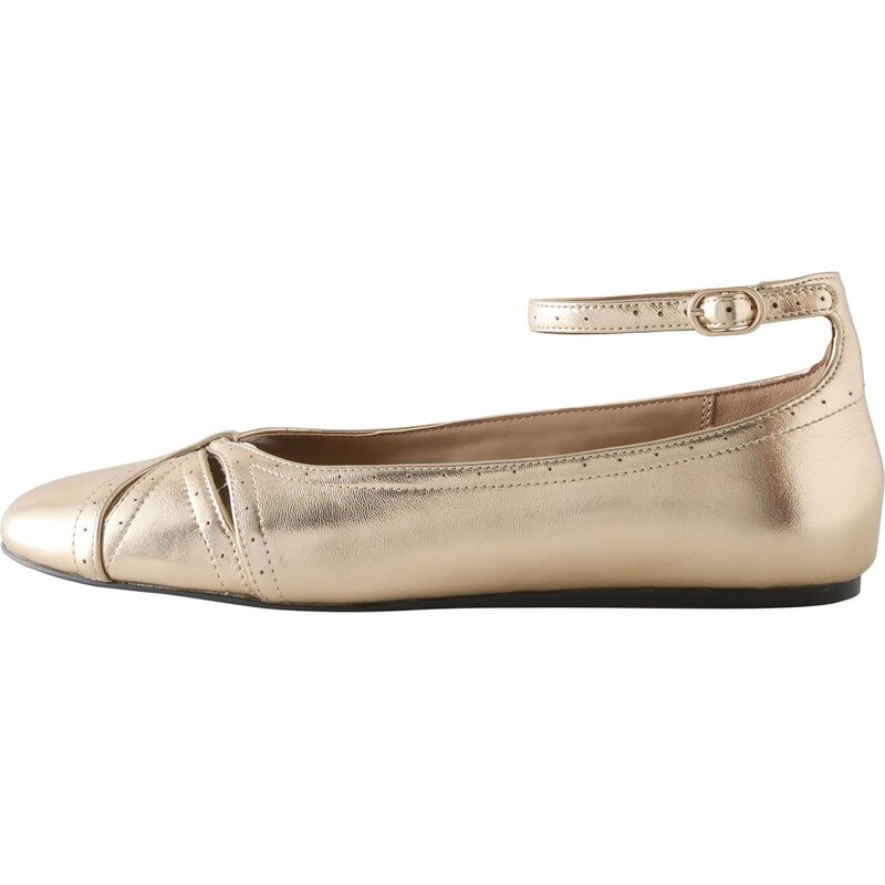 Next Baleríny s ramienkom Forever Comfort zlatá 67178998