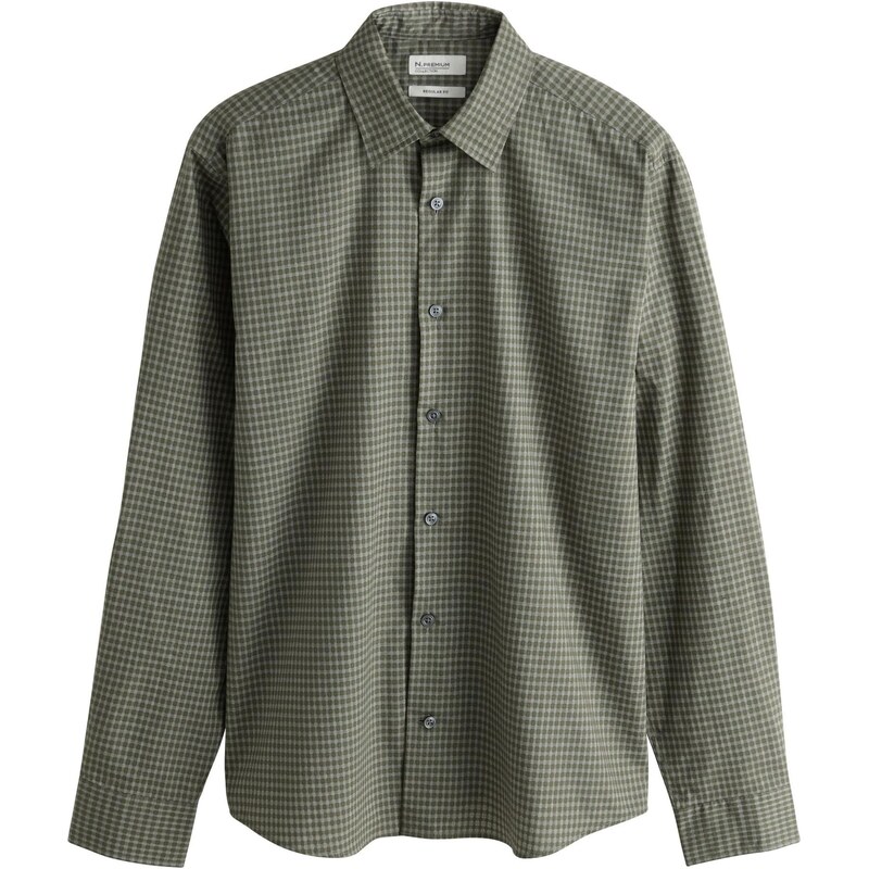 Next Košeľa kaki / olivová 67179008