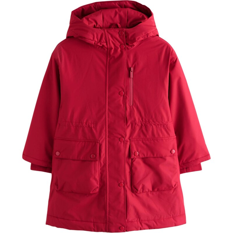 Next Kabát tmavočervená 67179027