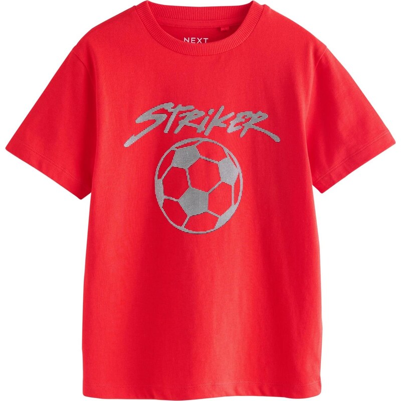 Next Tričko sivá / červená 67179081
