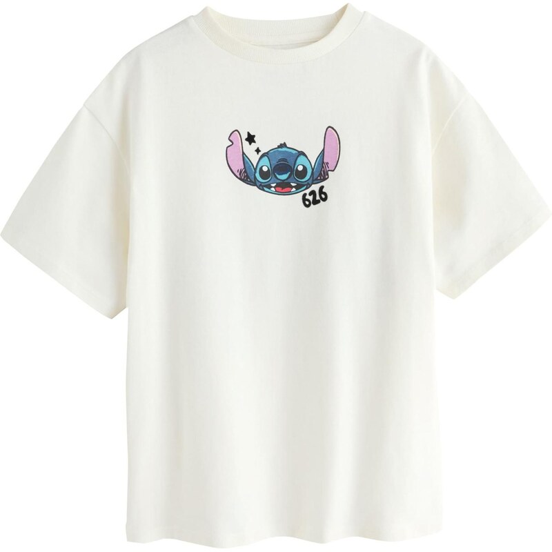 Next Tričko Lilo & Stitch nebielená / svetlomodrá / ružová / čierna 67179105