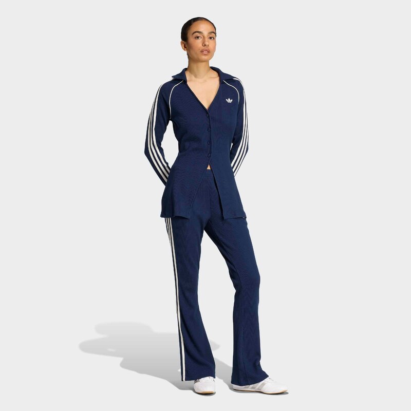 ADIDAS ORIGINALS Nohavice námornícka modrá / šedobiela 67179130