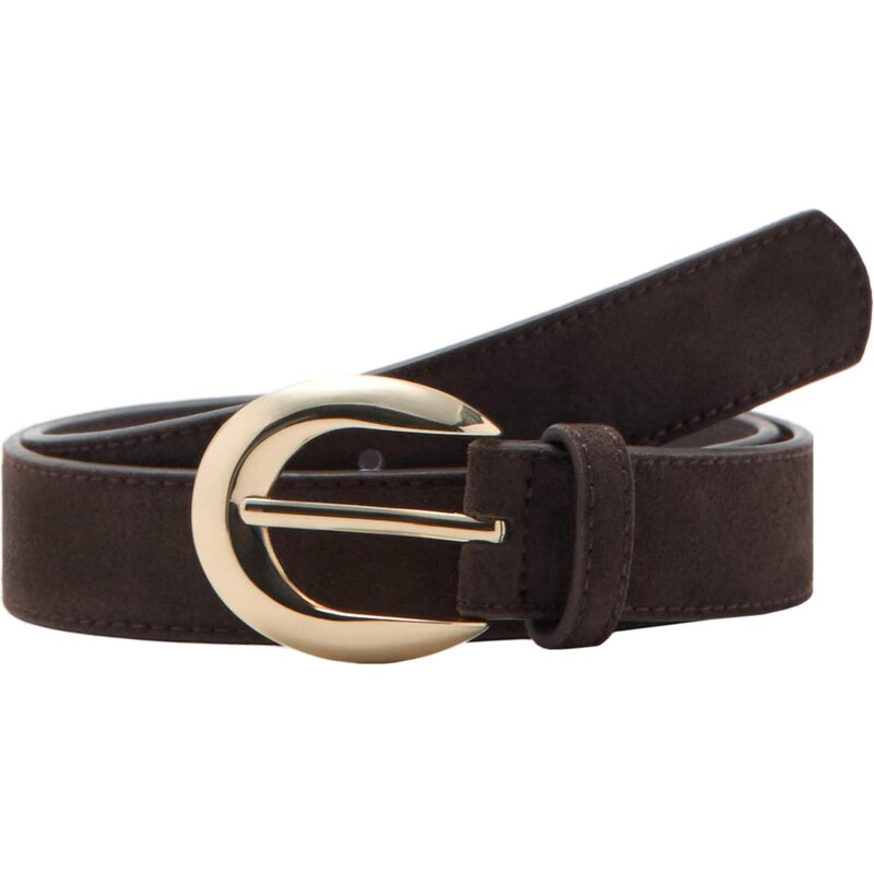 MANGO Opasky MAYA čokoládová 67179132