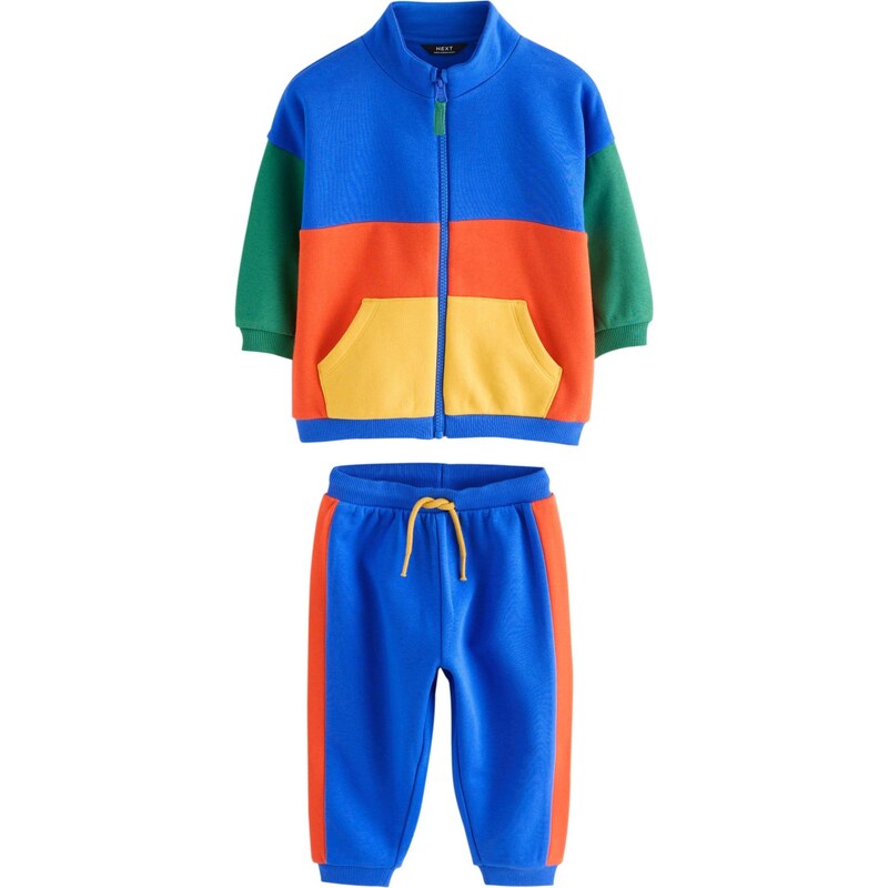 Next Joggingová súprava kráľovská modrá / žltá / zelená / oranžová 67179165