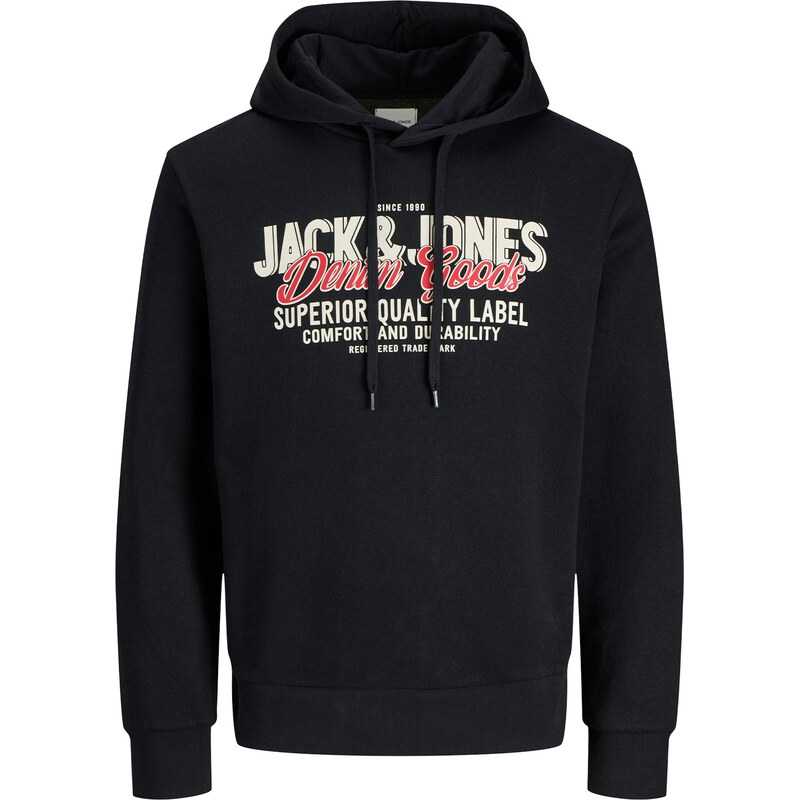 JACK & JONES Mikina Logo zmiešané farby / čierna 67179186