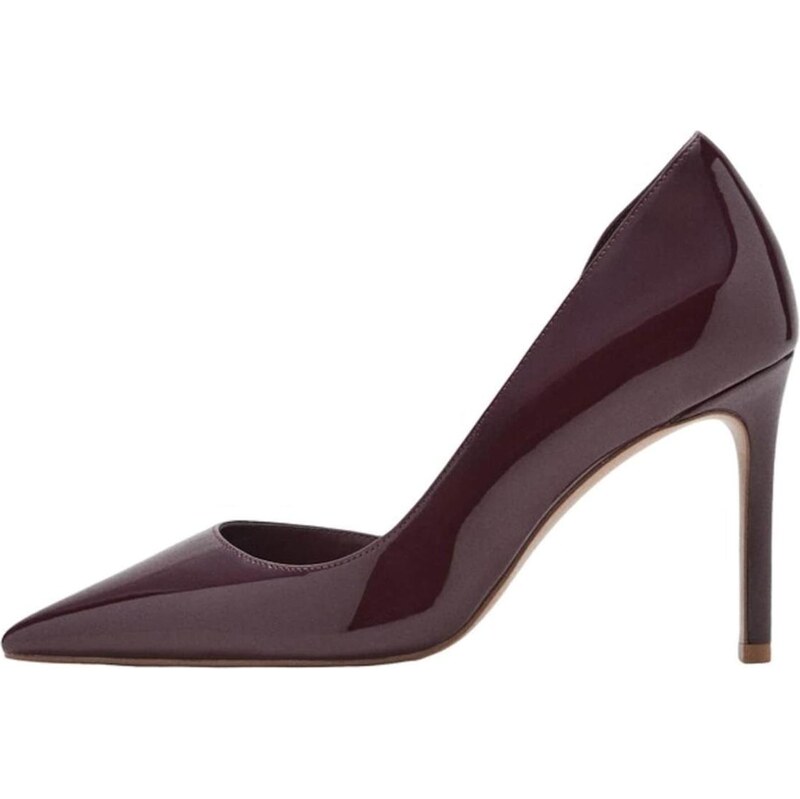 MANGO Lodičky Audreyb bordová 67179180