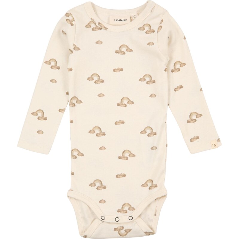 NAME IT Body NBNLAYO hnedá / kapučíno / prírodná biela 67183836