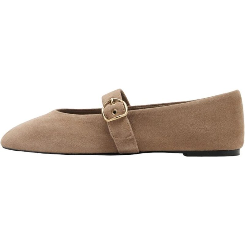 MANGO Baleríny s ramienkom Dor piesková 67179226