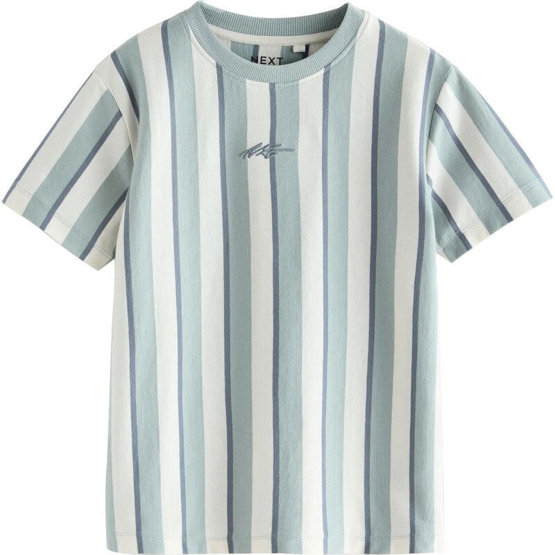 Next Tričko modrozelená / modrosivá / prírodná biela 67179254