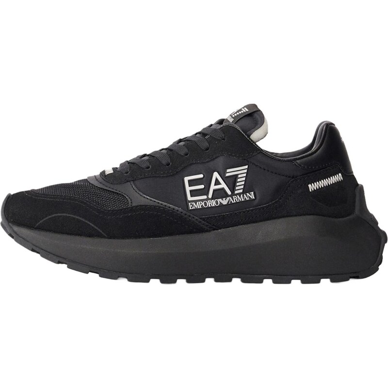 EA7 Emporio Armani Nízke tenisky čierna / strieborná 67179283
