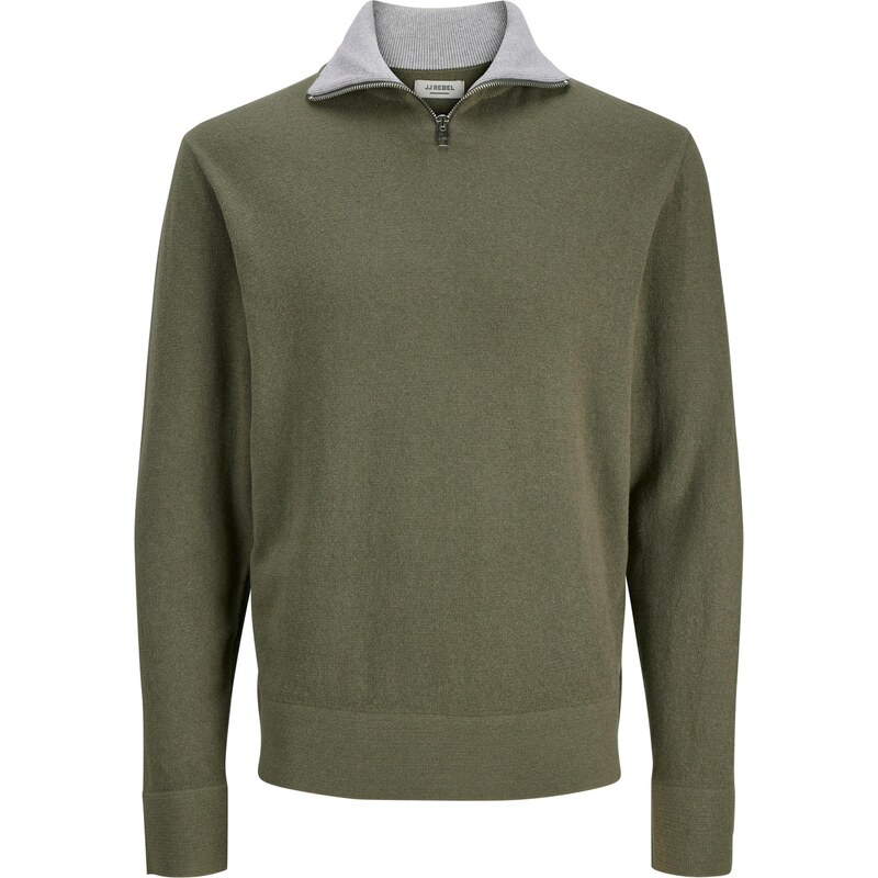 JJ Rebel Sveter JREBBEATON tmavozelená 67179286