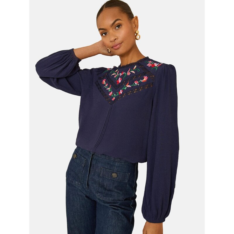 love & roses Blúzka námornícka modrá / zelená / ružová / červená 67179338