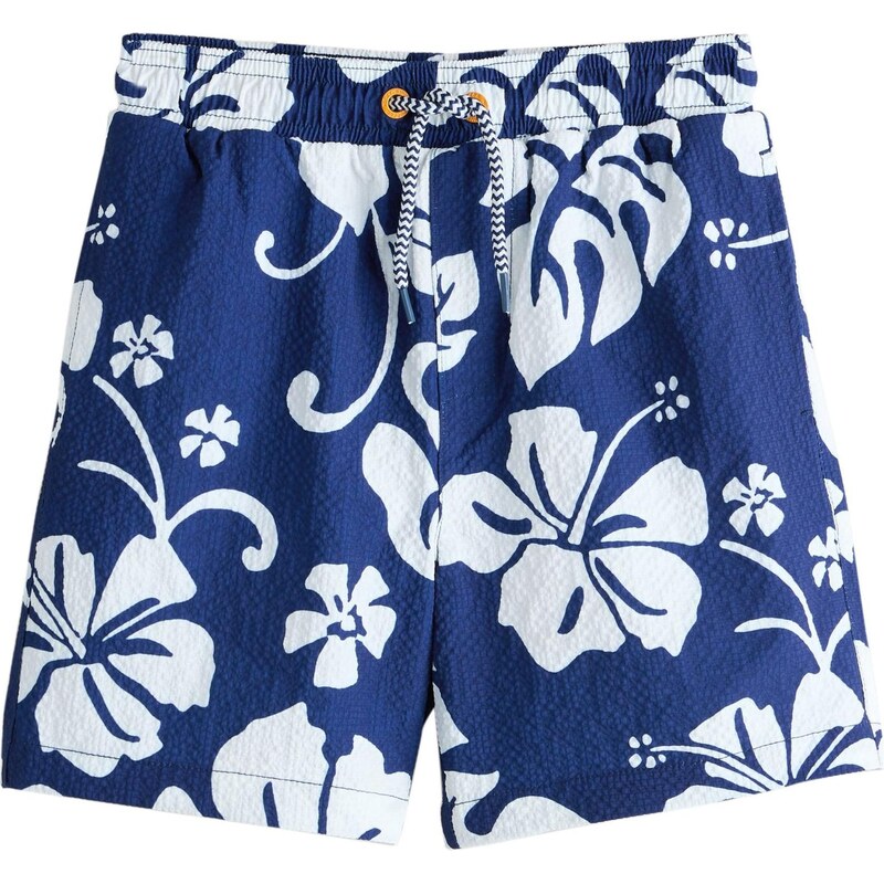 Next Plavecké šortky tmavomodrá / biela 67179329