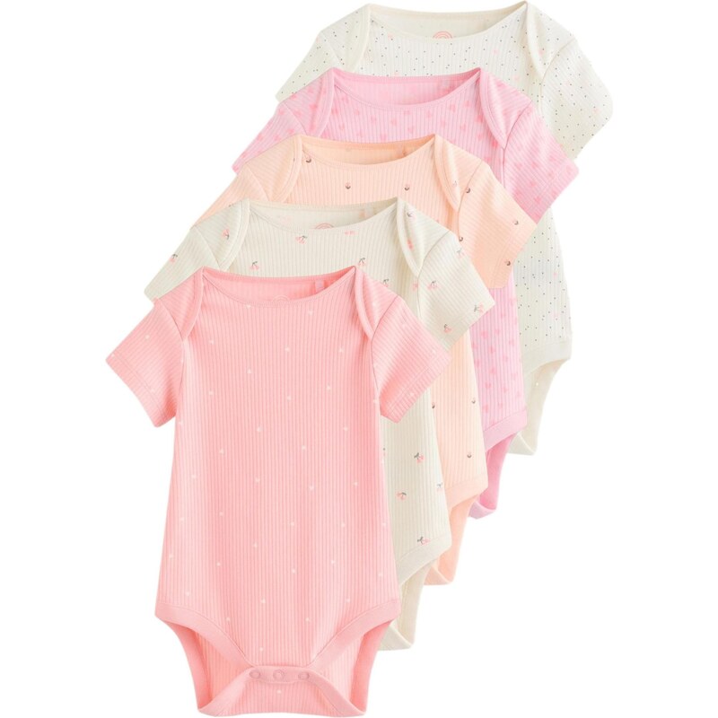 Next Body svetlooranžová / ružová / biela ako vlna 67179330