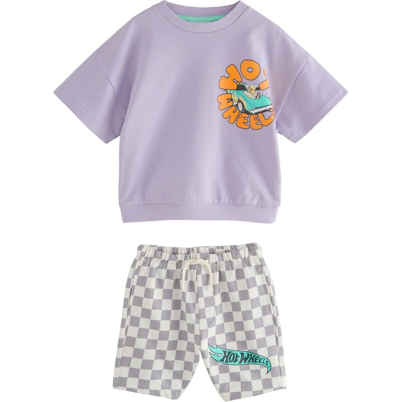 Next Set Hot Wheels Check svetlosivá / orgovánová / oranžová / biela 67179363