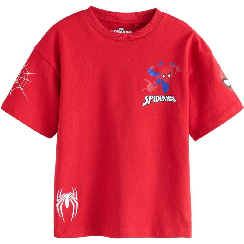 Next Tričko Marvel Superhero modrá / červená / biela 67179376