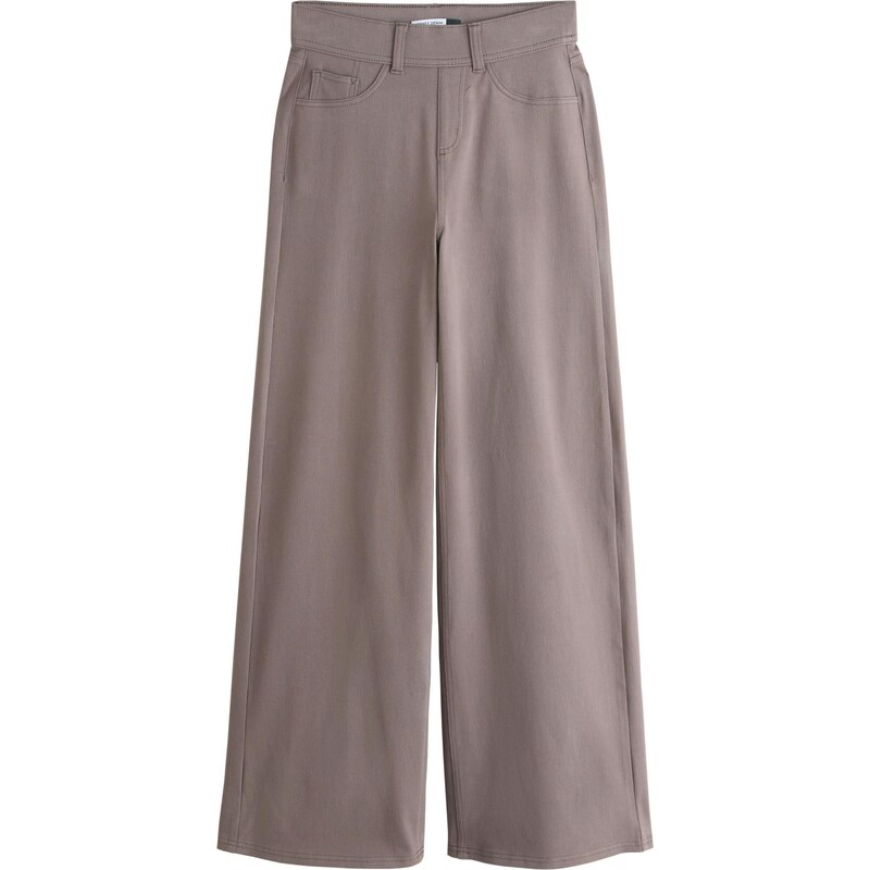 Next Nohavice hnedá melírovaná 67179377