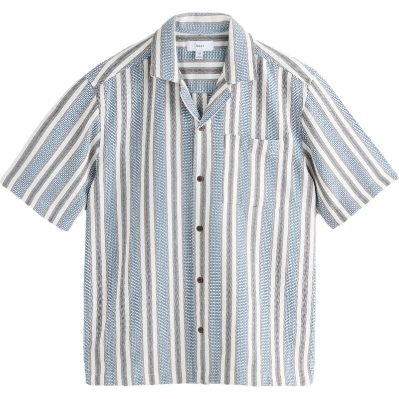 Next Košeľa modrá / biela 67179426